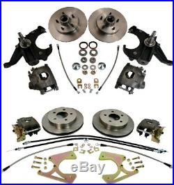 1963-70 Chevy Gm C10 C15 Truck Front And Rear Disc Brake Conversion Kit E-brake