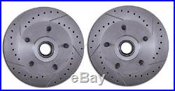 1964-1972 GM A- Body Performance Front & Rear Disc Brake Kits, Red Caliper