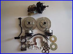 1967 1970 Ford Mustang power 4 wheel disc brake conversion front and rear