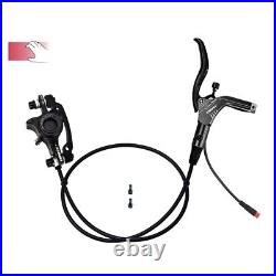 1 PCS Hydraulic Disc Brake Set Electric Bicycle Cut Off Brake Lever With Rotor
