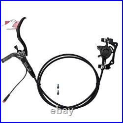 1 PCS Hydraulic Disc Brake Set Electric Bicycle Cut Off Brake Lever With Rotor