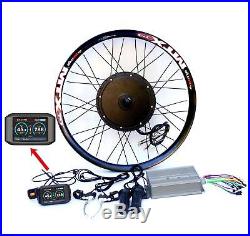 3.2 TFT Display + 3000W Electric MTB Bicycle E Bike Hub Motor Conversion kit