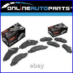 4 Front+Rear Disc Rotors Brake Pads Pack Commodore VT VX VY VZ 19972007 Holden