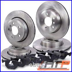 4x BRAKE DISC + SET PADS FRONT+ REAR VENTED FOR BMW X3 E83 2.0-3.0 + XDRIVE