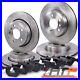 4x BRAKE DISC + SET PADS FRONT+ REAR VENTED FOR BMW X3 E83 2.0-3.0 + XDRIVE