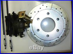 63 70 chevrolet truck c10 rear disc brake conversion 6 lug drilled rotors