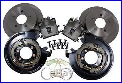 8 9 Ford 11 Rear Disc Brake Kit with Parking Brake 5 Lug -M-2300-G Small Ford