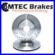 BMW E90 318d LCi 07-11 Rear Performance Brake Discs Drilled Grooved 300mm