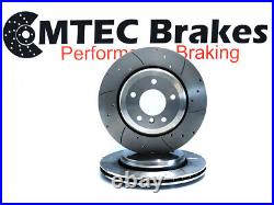 BMW E92 335i 335d 09/06-12/13 Front Rear Brake Discs & MTEC Brake Pads