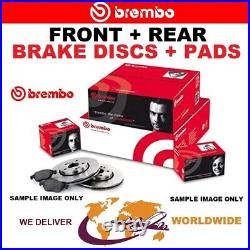 BREMBO FRONT + REAR DISCS + PADS for FORD MONDEO IV 2.0 TDCi 2007-2014