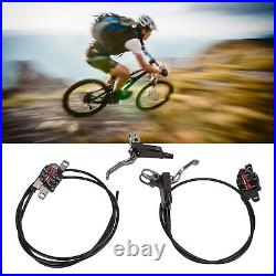(Black) Mountain Bike Hydraulic Disc Brake Heavy Duty Rear Hydraulic Disc