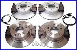 Bmw 114 116 118 F20 F21 Front & Rear Brake Discs And Pads & Wear Sensors