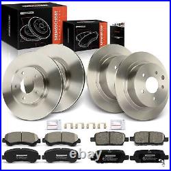 Brake Discs & Brake Pads Front and Rear for Nissan Qashqai /Qashqai+2 40206JE20A