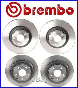 Brembo Front & Rear Disc Brake Rotors Kit For Saab 9-2x Subaru Impreza Forester