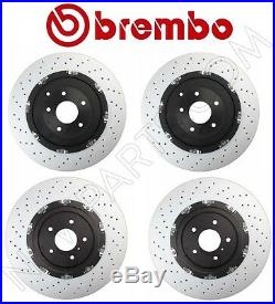 Brembo Front & Rear Disc Brake Rotors for Nissan GTR 2011 to 2018