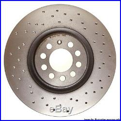 Brembo Xtra Rear Solid High Carbon Drilled Brake Disc Pair Discs x2 08. A759.1X