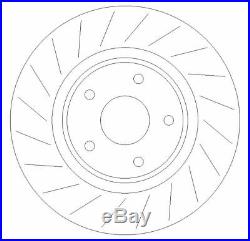 Civic Type R Brake Discs Pads Front and Rear Brake Depot Grooved Discs with Pads