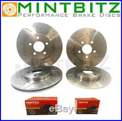 Corsa D 1.6 VXR 07-15 Drilled Grooved Front & Rear Brake Discs & Pads