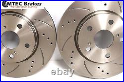 E61 Touring 520d 520i 523i 525d 525i Front Rear brake discs pads Drilled Grooved