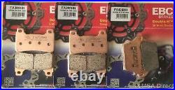 EBC FRONT and REAR Disc Brake Pads Fits HONDA CBR1000RR FIREBLADE (2006 to 2016)