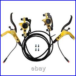 EBike Hydraulic Disc Brake Kit Electric Bicycle Scooter Cut Off Brake Lever Part