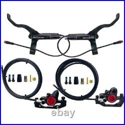EBike Hydraulic Disc Brake Set Electric Bicycle Scooter Cut-Off Brake Lever