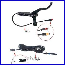 E-Bike Hydraulic Disc Brake Kit Electric Bicycle Scooter Cut Off Brake Lever New