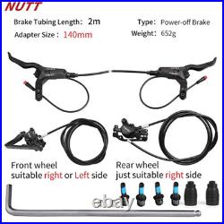 Electric Scooter Power-Off E-Bike Hydraulic Disc Brake Right Set 140 160 180mm