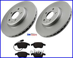 FOR AUDI A5 2.0 TDi 2007-2012 FRONT BRAKE DISCS AND PADS SET NEW