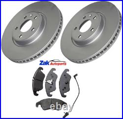 FOR AUDI A6 (C7) 2.0 TDi, 2.0 TFSi 2012-2016 FRONT BRAKE DISCS AND PADS SET NEW