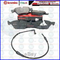 FOR BMW 1 3 SERIES 330mm FRONT REAR DRILLED BRAKE DISCS BREMBO PADS WIRE SENSOR