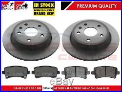 FOR VAUXHALL INSIGNIA 1.4 1.8 2.0 CDTi 2008-2014 FRONT REAR BRAKE DISCS PADS SET