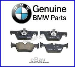 For BMW F22 F23 F30 F32 Rear Brake Kit Set 2 Disc Rotors 4 Pads 1 Sensor Genuine