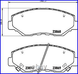 For Honda CR-V CRV MK2 2.0 2.2 CTDi 2002-2006 Front & Rear Brake Discs & Pads