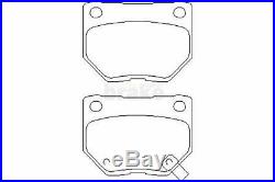 For Impreza WRX Brake Discs Pads Front Rear Dimpled Grooved Discs and EBC Pads