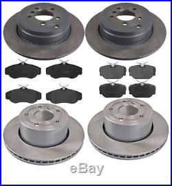 For Land Rover Discovery 2 1998-2004 TD5 V8 Front & Rear Brake Discs & Pads