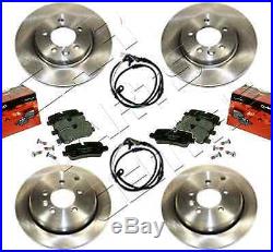 For Land Rover Discovery 3 2.7 Tdv6 04-09 Front And Rear Brake Disc And Pad Kit