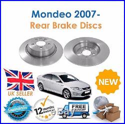 For Mondeo MK4 2007- 1.6 1.8 2.0 2.2 2.3 TDCi Front & Rear Brake Discs & Pads