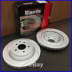 For Nissan 350z Infiniti G35 Front Rear Dimpled Grooved Brake Discs Brembo Pads