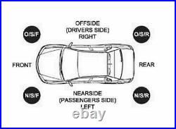 For Nissan Qashqai 06- X-Trail Rear L+R Brake Disc Dust Cover Plate Shield