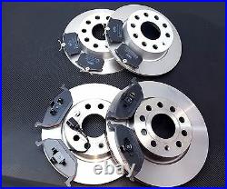 For Vw Golf Mk5 1.4 1.6 2005-2009 Front & Rear Brake Discs And Pads New Set