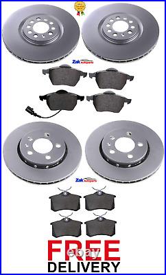 For Vw Golf Mk5 2.0 Gt Tdi 170bhp Front And Rear Brake Discs And Pads Set New