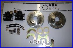 Ford 8 or 9 small bearing rear disc brake conversion