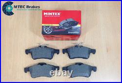 Ford Focus ST225 2.5 Rear Drilled Grooved Brake Discs & Mintex Pads