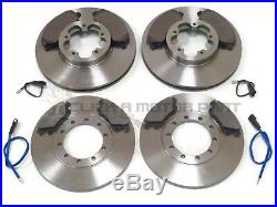 Ford Transit 280 300 330 350 Rwd 2006-2013 Front & Rear Brake Discs And Pads New