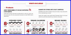 Front And Rear Brake Disc Rotors & Ceramic Pads Kit BMW E46 330 330i 330ci 330xi