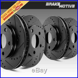 Front And Rear Brake Disc Rotors For 1994 2004 Ford Mustang SN95