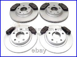 Front And Rear Brake Discs & Pads For Mazda 6 2.0 2.2 13-17 (electric H/brake)
