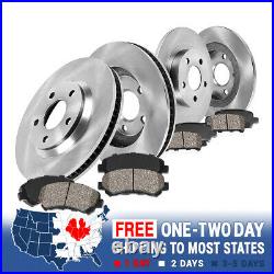 Front And Rear Rotors & Ceramic Pads For 2004 2005 2006 Lexus RX330