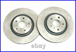 Front Brake Discs to fit Nissan 350Z 324mm Brembo Fitment C Hook Grooved